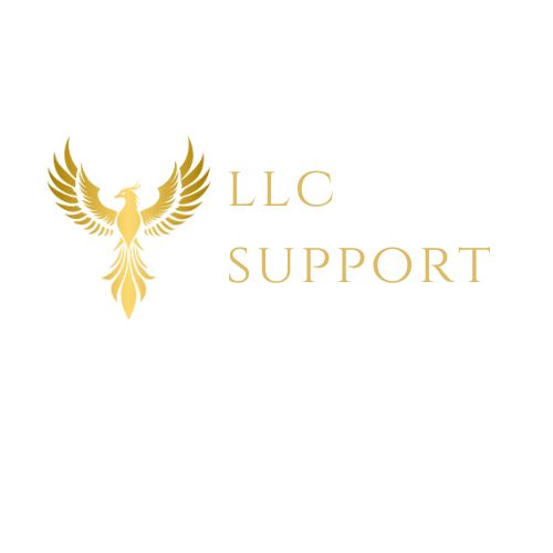 una ave fenix dorada simbolo de llc support busssnes services llc company tax